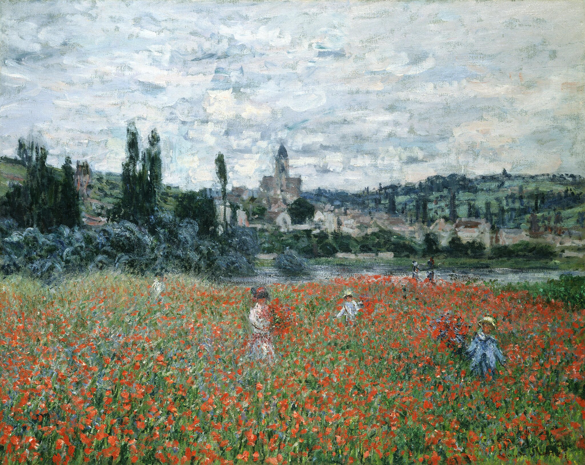Poppy Field near Vétheuil